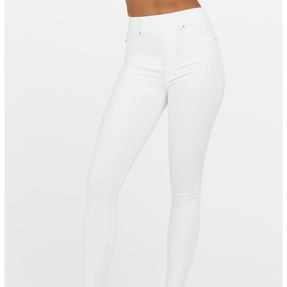 Spanx - Signature Cropped Jeans - White - 32R - Picture 1 of 1
